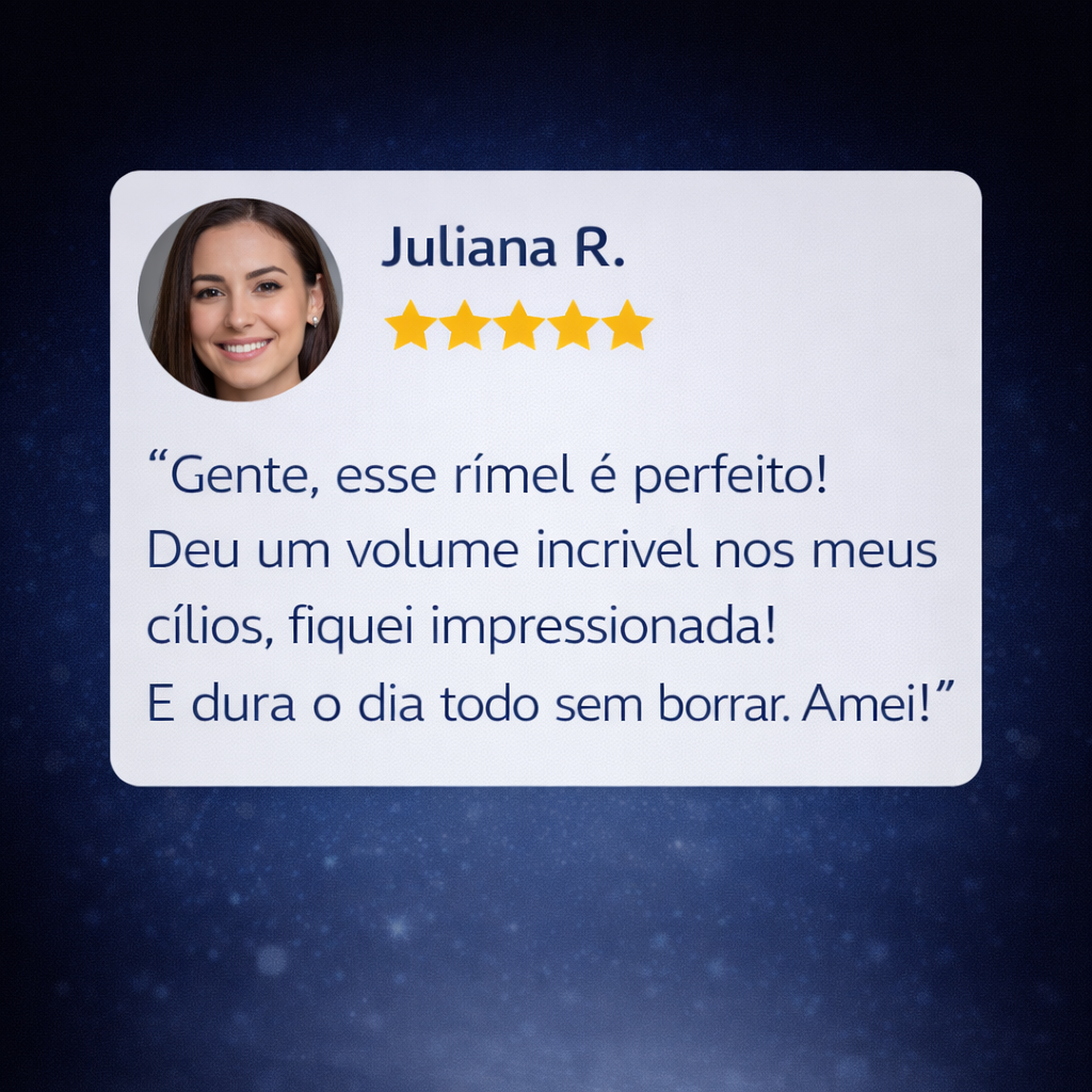 Rímel LashPrime 3 em 1™ – Cílios Longos, Curvados e Definidos em Segundos